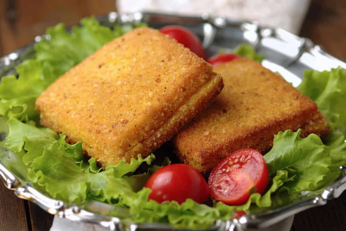 mozzarella in carrozza con fiori di zucca ricetta