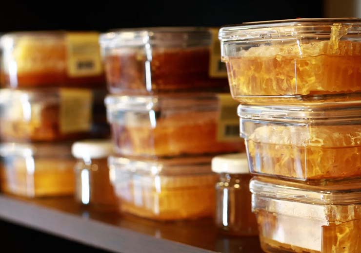 Conservazione ottimale del miele in favo